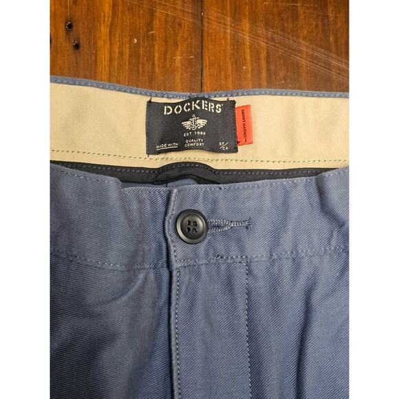 DOCKERS COMFORT KNIT CHINO STRAIGHT FIT PANTS 40X30 - Picture 4 of 4